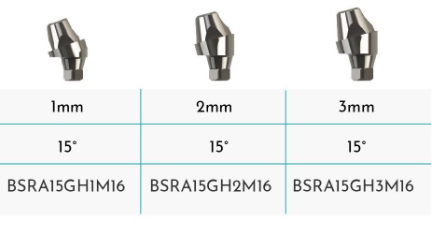 Angled Screw Retained Abutments